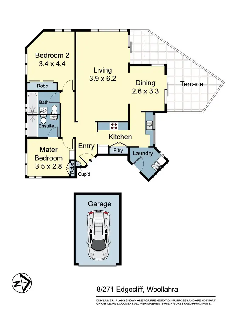 Floorplan of Homely apartment listing, 8/271 Edgecliff Road, Woollahra NSW 2025