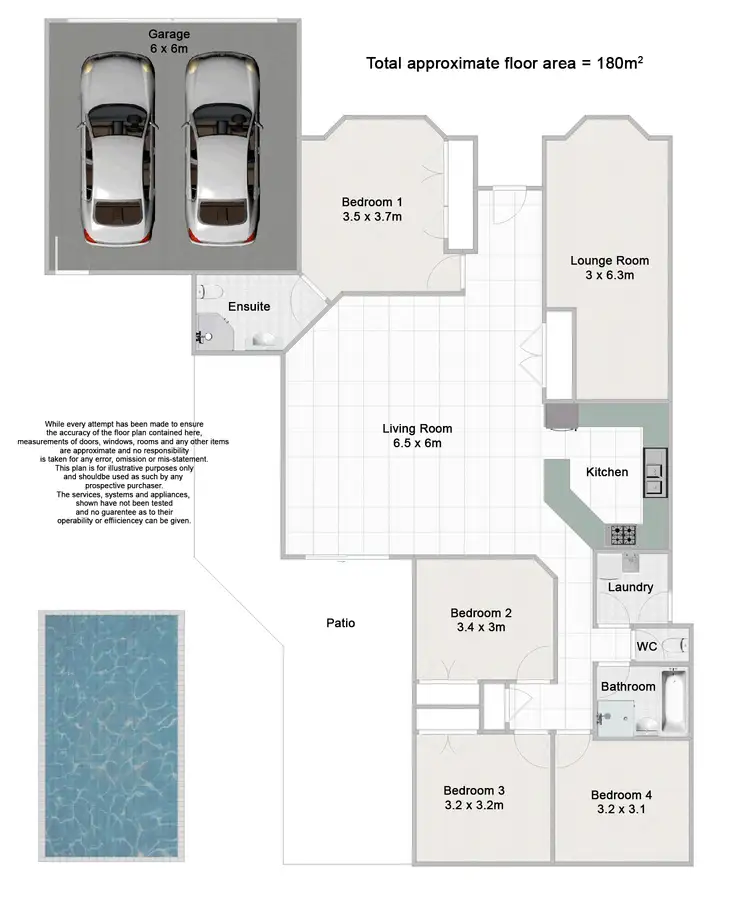 Floorplan of Homely house listing, 52 Brooklands Circuit, Forest Lake QLD 4078