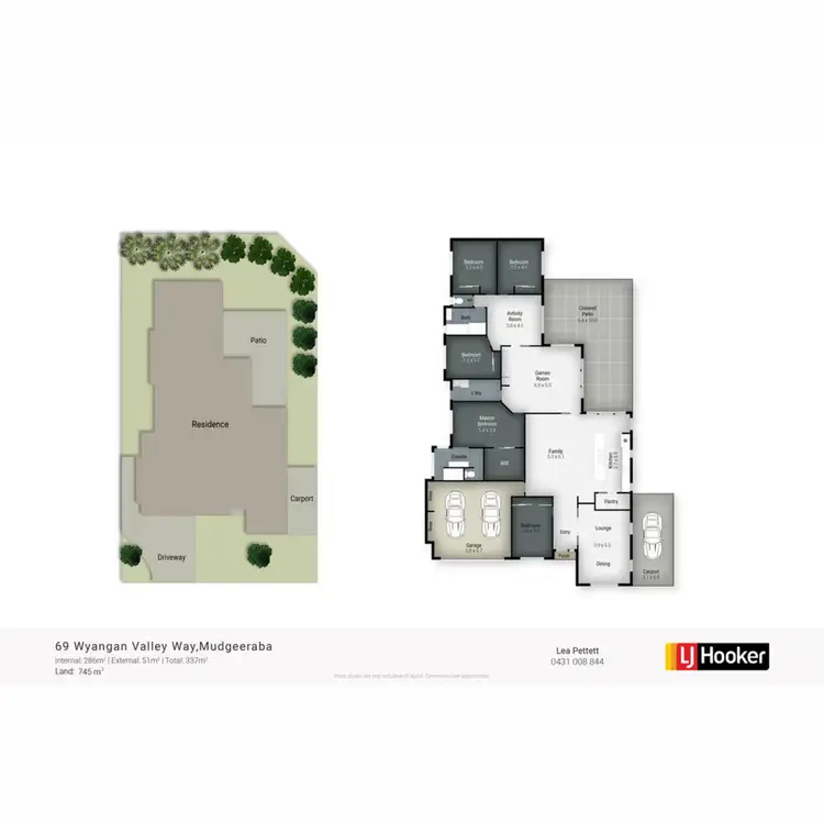 Floorplan of Homely house listing, 69 Wyangan Valley Way, Mudgeeraba QLD 4213