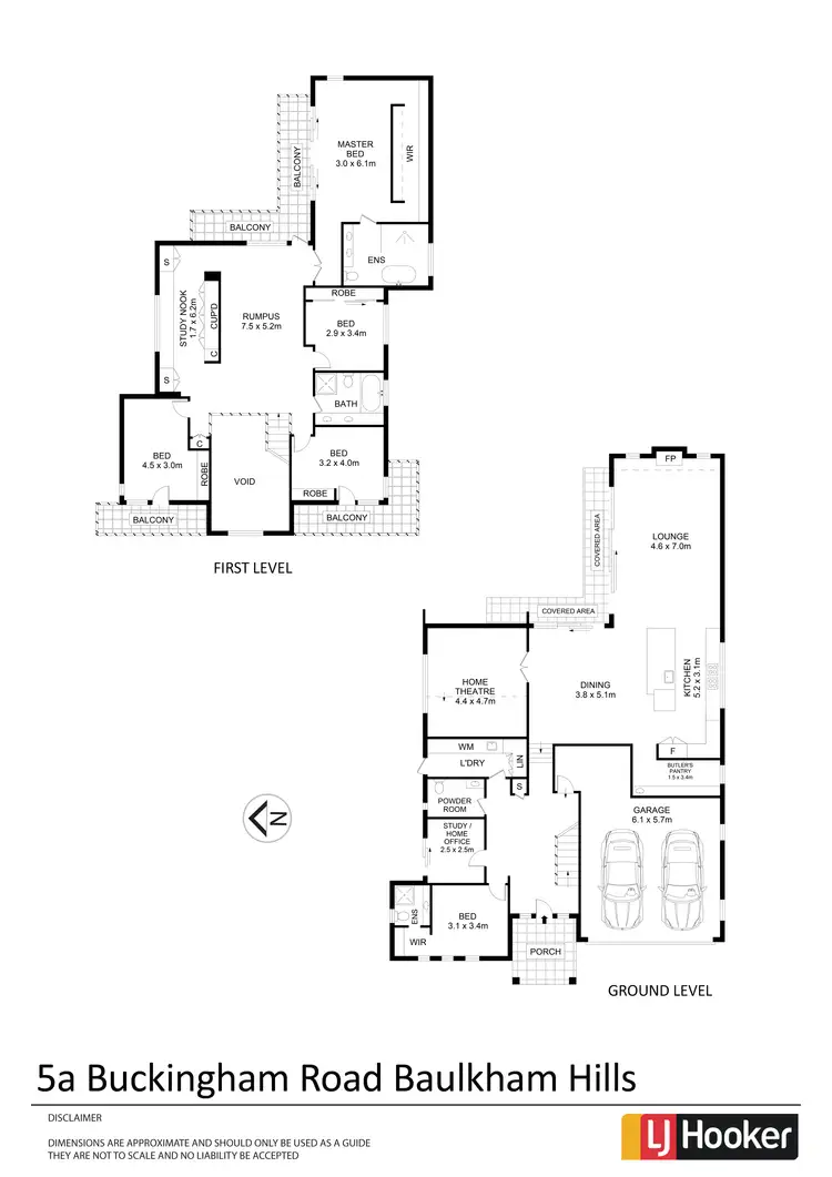 Floorplan of Homely house listing, 5a Buckingham Road, Baulkham Hills NSW 2153