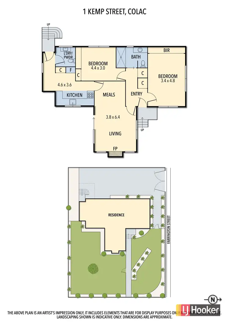 Floorplan of Homely house listing, 1 Kemp Street, Colac VIC 3250