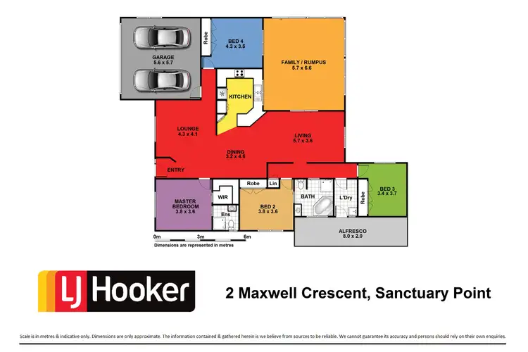 Floorplan of Homely house listing, 2 Maxwell Crescent, Sanctuary Point NSW 2540