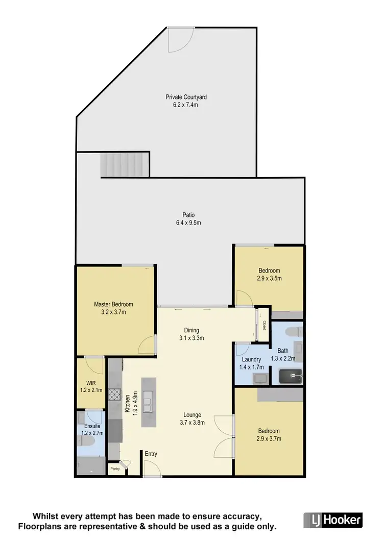 Floorplan of Homely townhouse listing, 8/40 Ballantine Street, Chermside QLD 4032