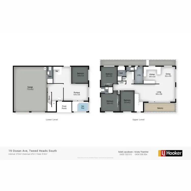 Floorplan of Homely house listing, 19 Ocean Avenue, Tweed Heads South NSW 2486