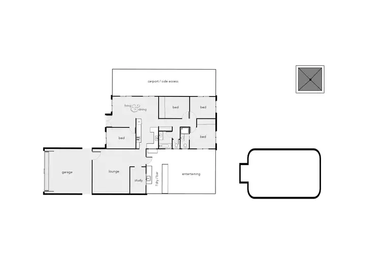 Floorplan of Homely house listing, 59 Amethyst Street, Bayview Heights QLD 4868