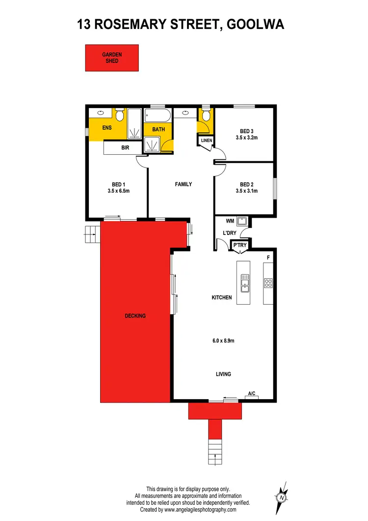 Floorplan of Homely house listing, 13 Rosemary Street, Goolwa Beach SA 5214