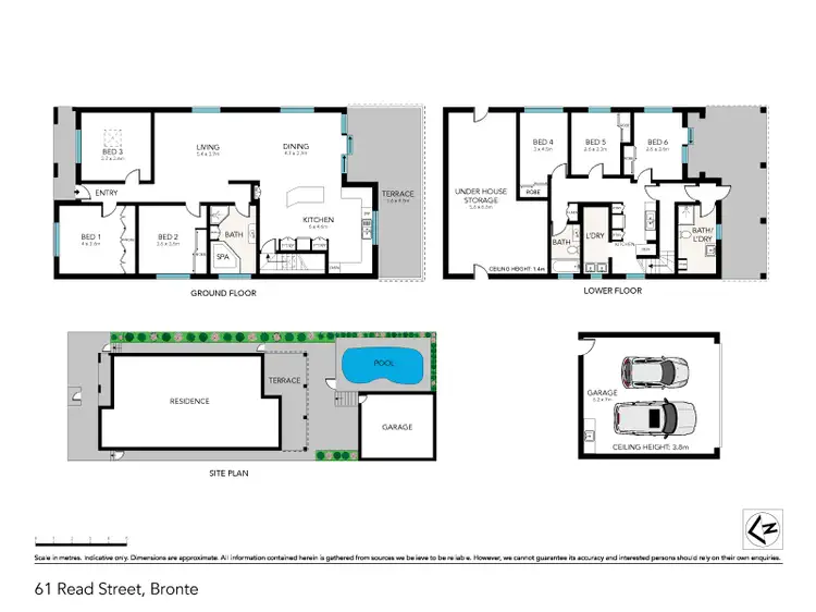 Floorplan of Homely house listing, 61 Read Street, Bronte NSW 2024