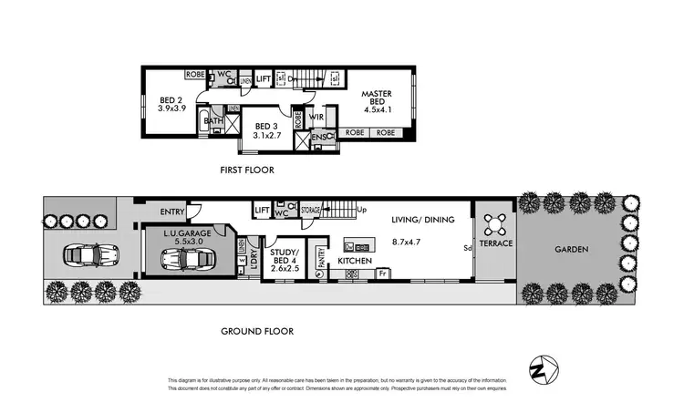 Floorplan of Homely house listing, 8B Owen Street, North Bondi NSW 2026