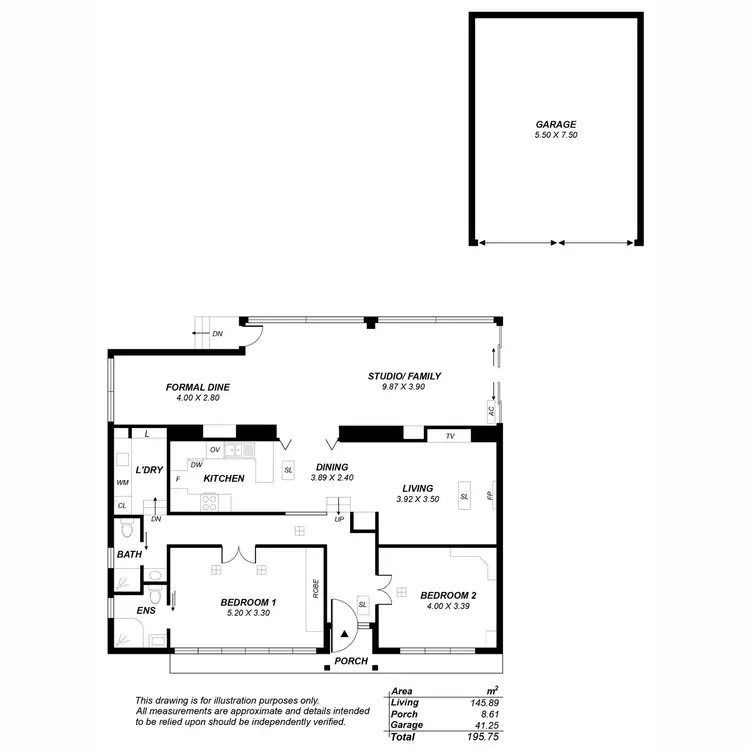 Floorplan of Homely house listing, 17 Greenbank Drive, Windsor Gardens SA 5087
