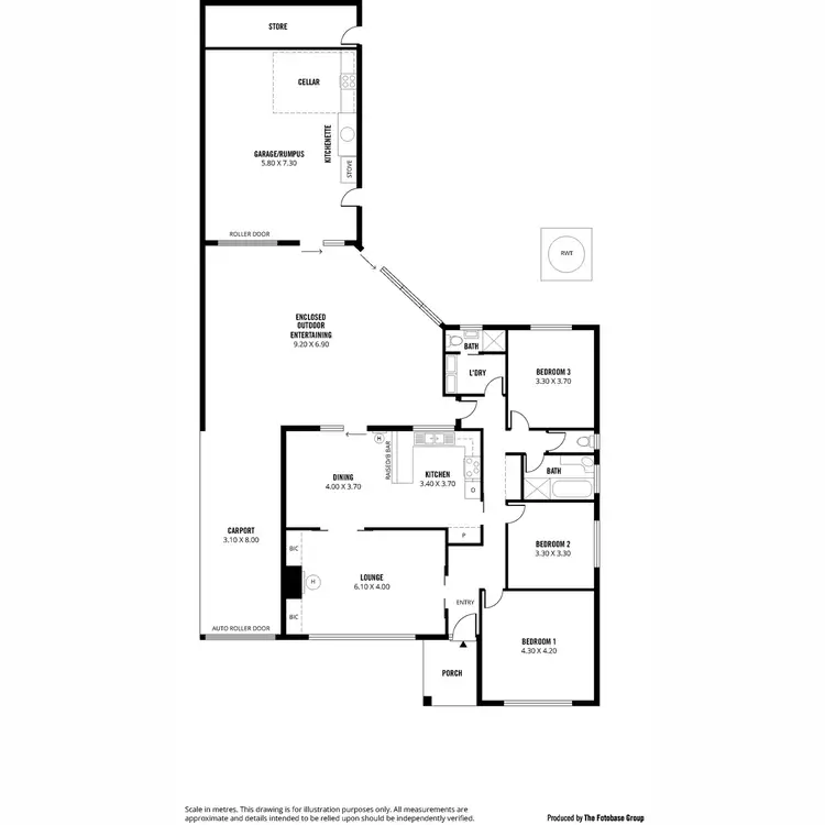 Floorplan of Homely house listing, 2A Henry Street, Hectorville SA 5073