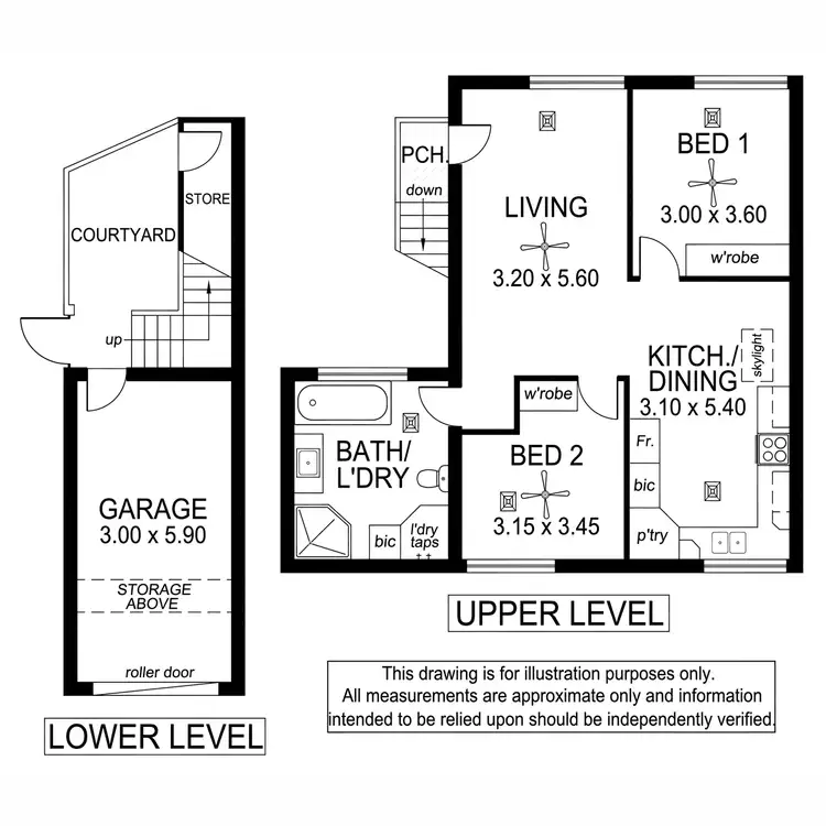 Floorplan of Homely unit listing, 6/3 Mooloola Way, West Lakes Shore SA 5020