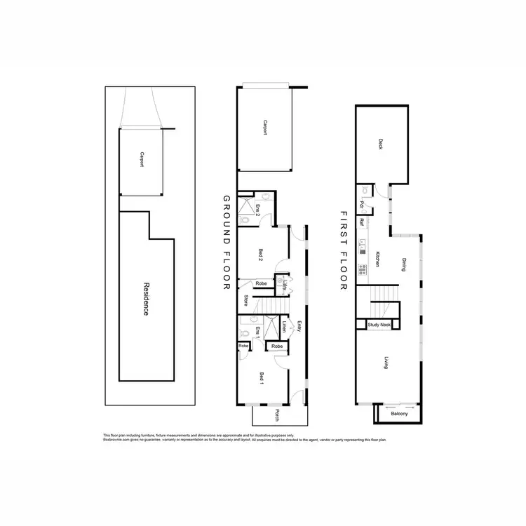 Floorplan of Homely townhouse listing, 30a Middleton Drive, Point Cook VIC 3030