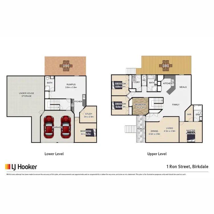Floorplan of Homely house listing, 1 Ron Street, Birkdale QLD 4159
