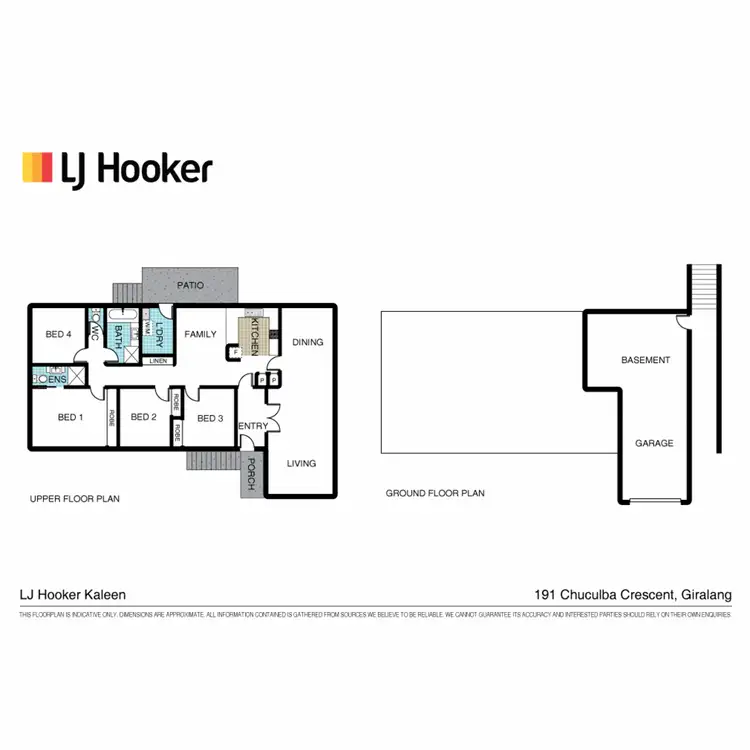 Floorplan of Homely house listing, 191 Chuculba Crescent, Giralang ACT 2617