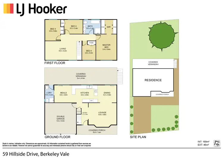 Floorplan of Homely house listing, 59 Hillside Drive, Berkeley Vale NSW 2261