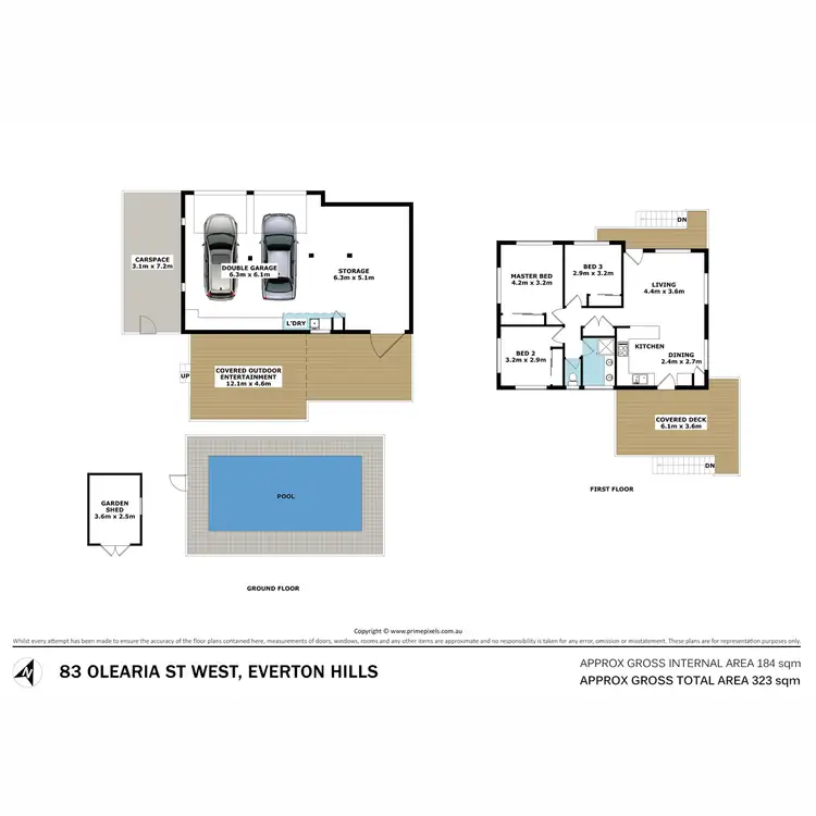 Floorplan of Homely house listing, 83 Olearia Street West, Everton Hills QLD 4053