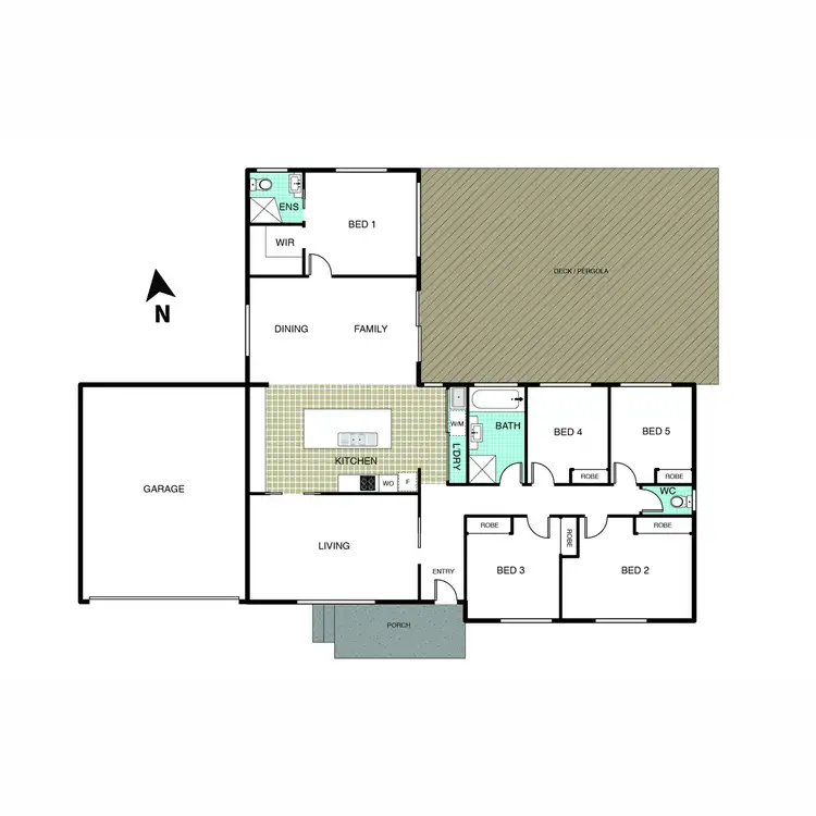 Floorplan of Homely house listing, 11 Bokhara Circuit, Kaleen ACT 2617