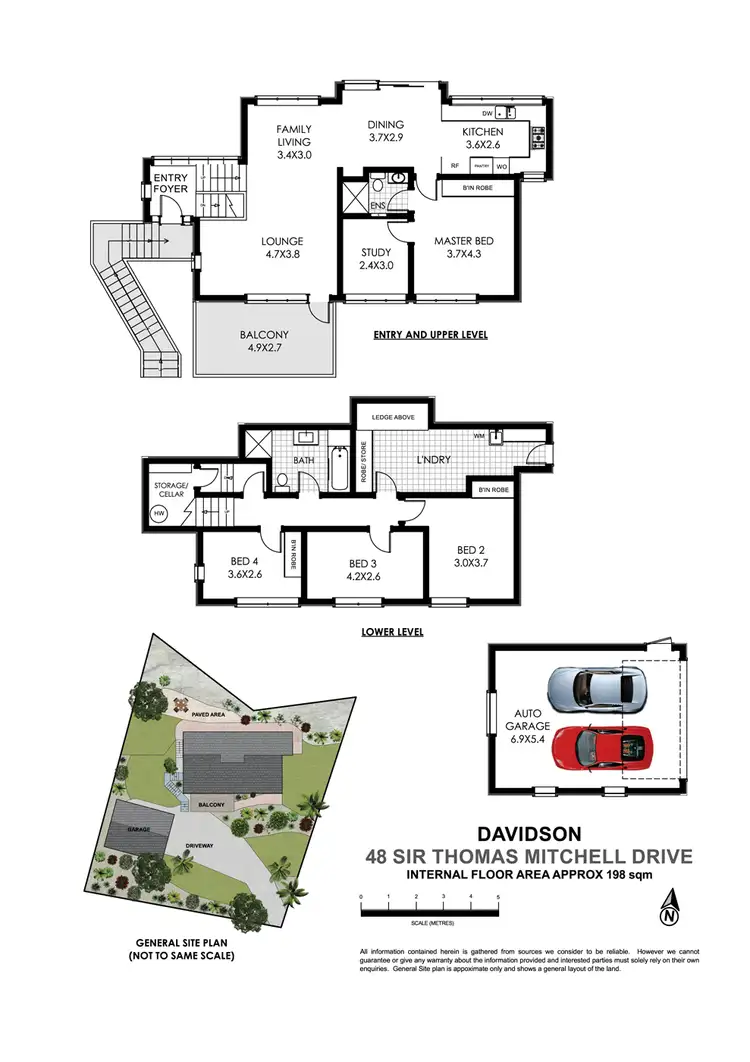 Floorplan of Homely house listing, 48 Sir Thomas Mitchell Drive, Davidson NSW 2085