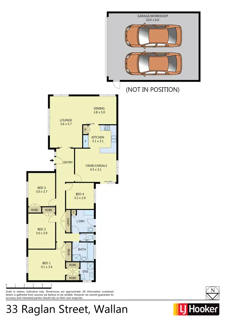 Floorplan of Homely house listing, 33 Raglan Street, Wallan VIC 3756