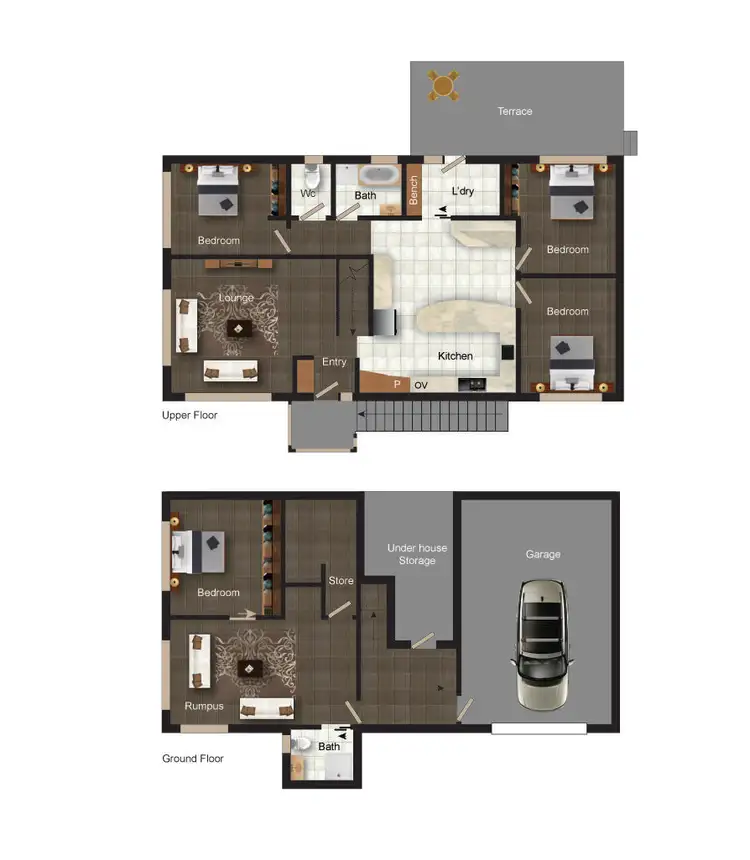 Floorplan of Homely house listing, 64 Pindari Crescent, Queanbeyan NSW 2620