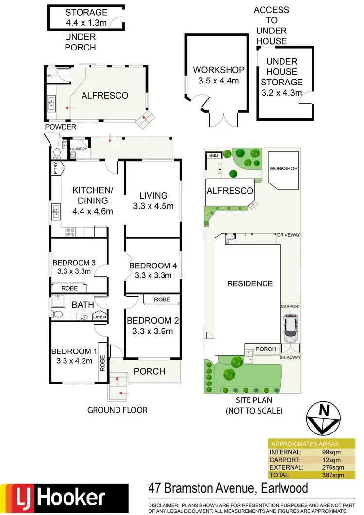 Floorplan of Homely house listing, 47 Bramston Ave, Earlwood NSW 2206