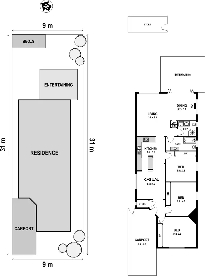 Floorplan of Homely house listing, 41 Gordon Street, Rosebery NSW 2018