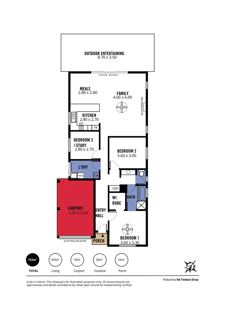 Floorplan of Homely house listing, 9 Spinnaker Court, Aldinga Beach SA 5173