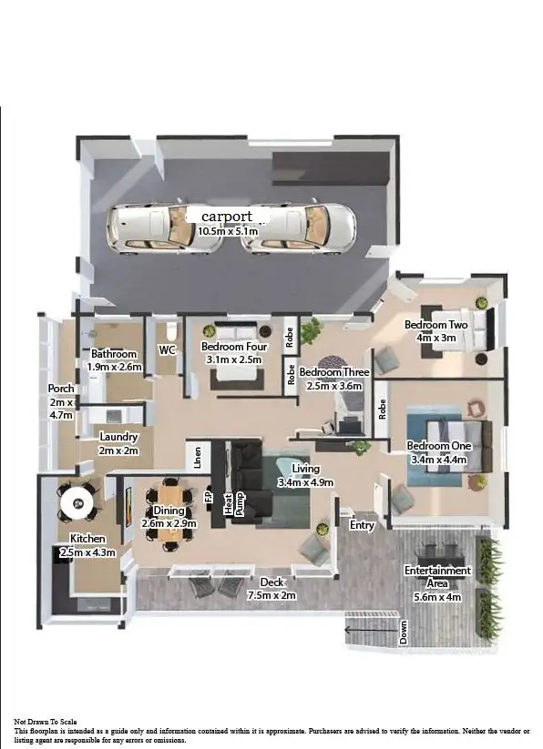 Floorplan of Homely house listing, 253 West Tamar Road, Riverside TAS 7250