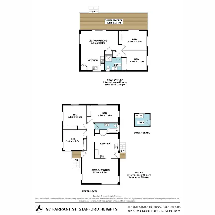 Floorplan of Homely house listing, 97 Farrant Street, Stafford Heights QLD 4053