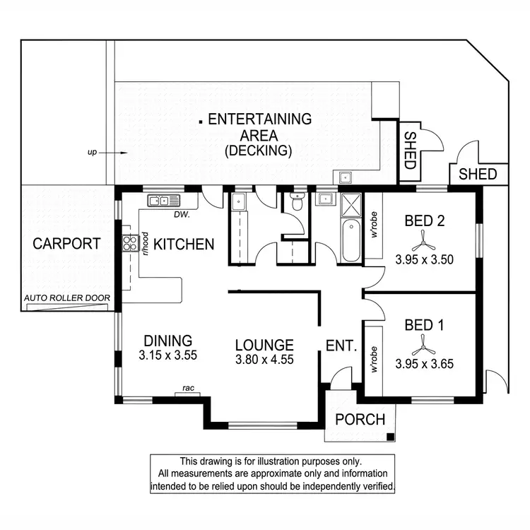 Floorplan of Homely house listing, 552 Brighton Road, South Brighton SA 5048