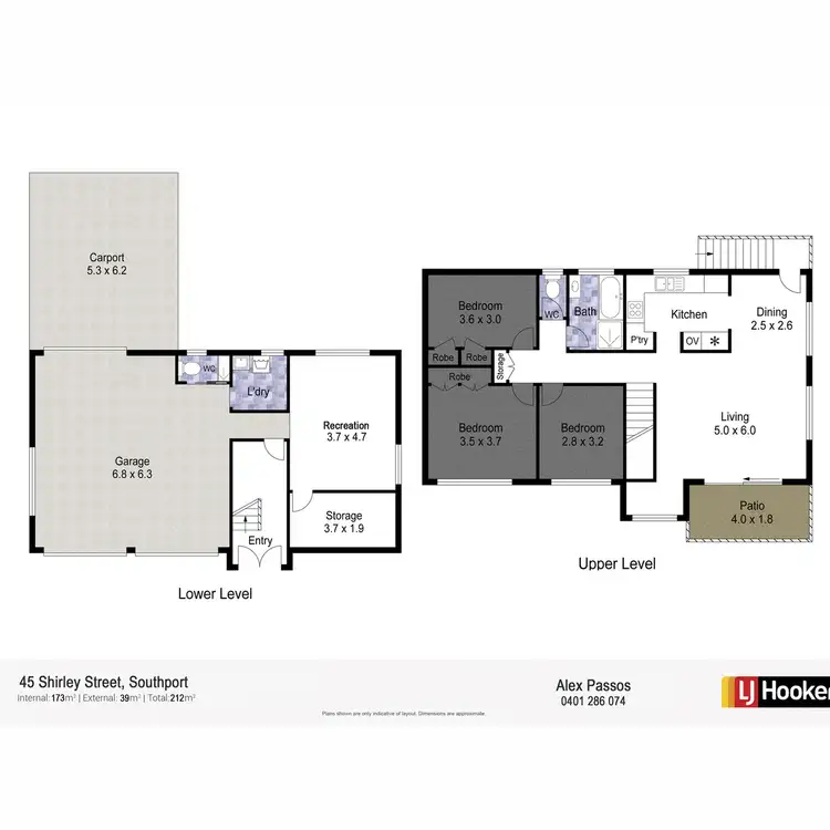 Floorplan of Homely house listing, 45 Shirley Street, Southport QLD 4215