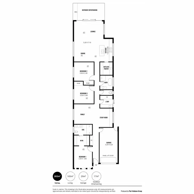 Floorplan of Homely house listing, 80 Armstrong Crescent, Modbury North SA 5092