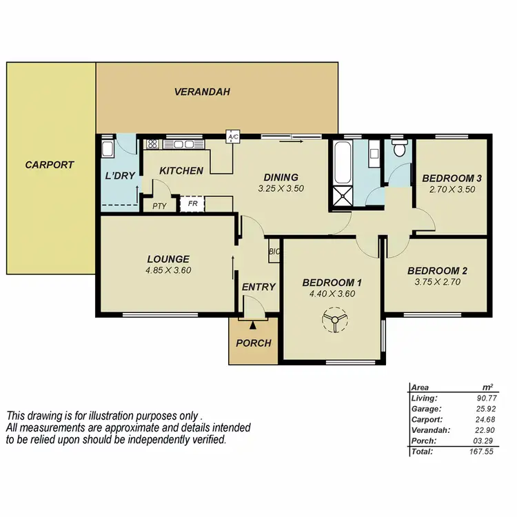 Floorplan of Homely house listing, 20 Latitude Road, Salisbury North SA 5108