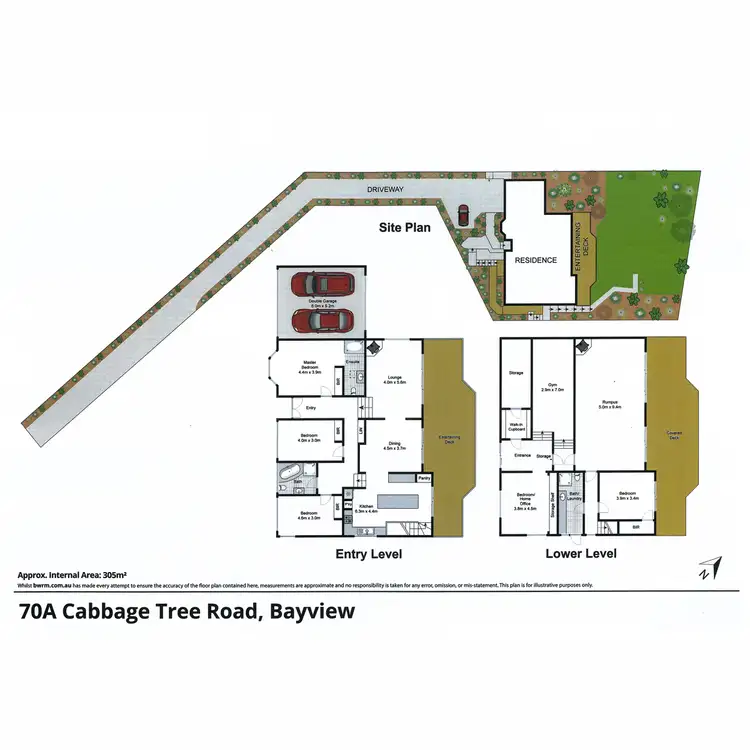 Floorplan of Homely house listing, 70A Cabbage Tree Road, Bayview NSW 2104