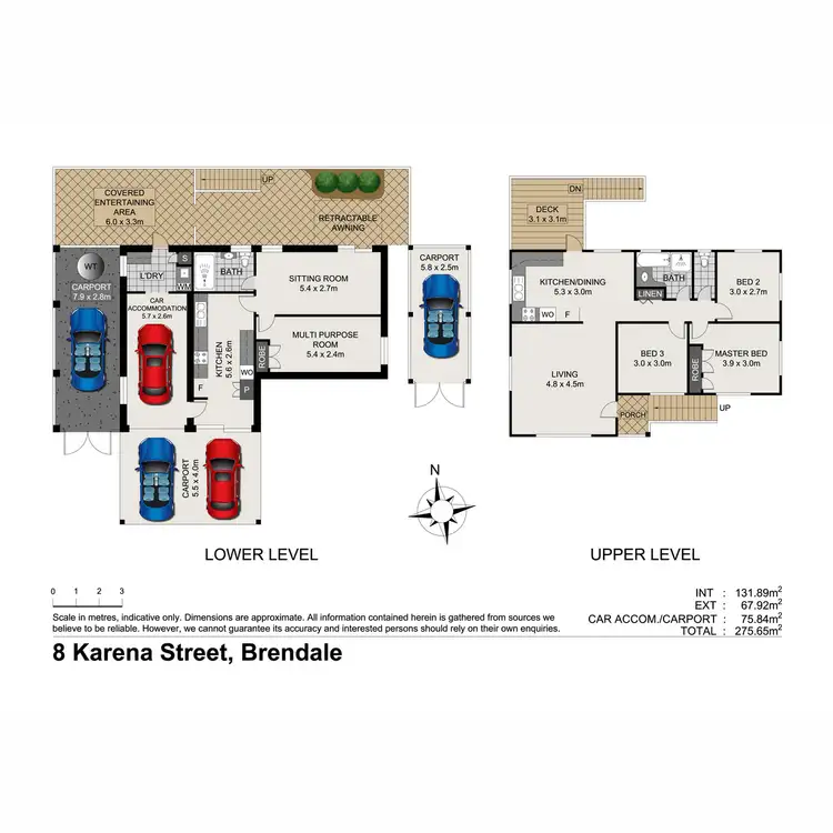Floorplan of Homely house listing, 8 Karena Street, Brendale QLD 4500