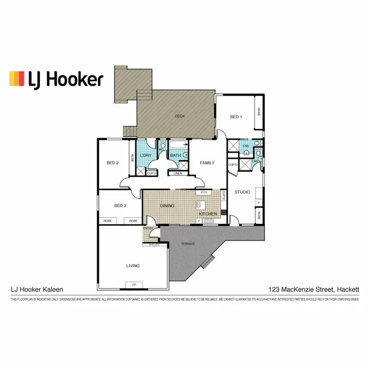 Floorplan of Homely house listing, 123 MacKenzie Street, Hackett ACT 2602