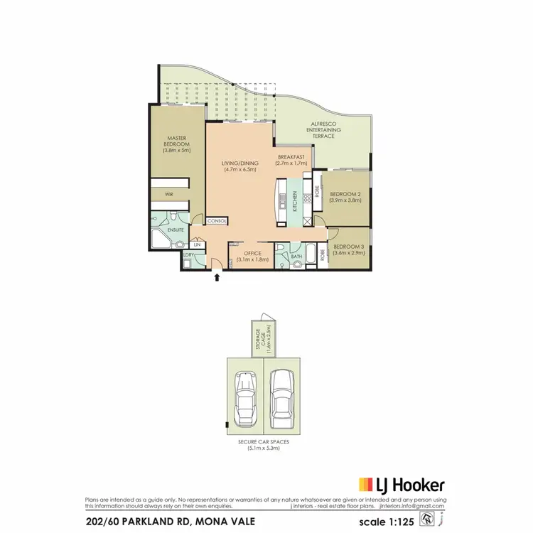 Floorplan of Homely apartment listing, 202/60 Parkland Road, Mona Vale NSW 2103