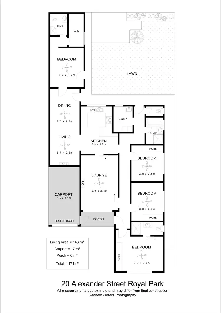 Floorplan of Homely house listing, 20 Alexander Street, Royal Park SA 5014
