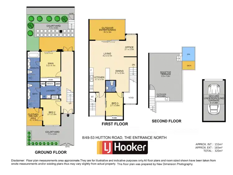 Floorplan of Homely townhouse listing, 8/49-53 Hutton Road, The Entrance North NSW 2261