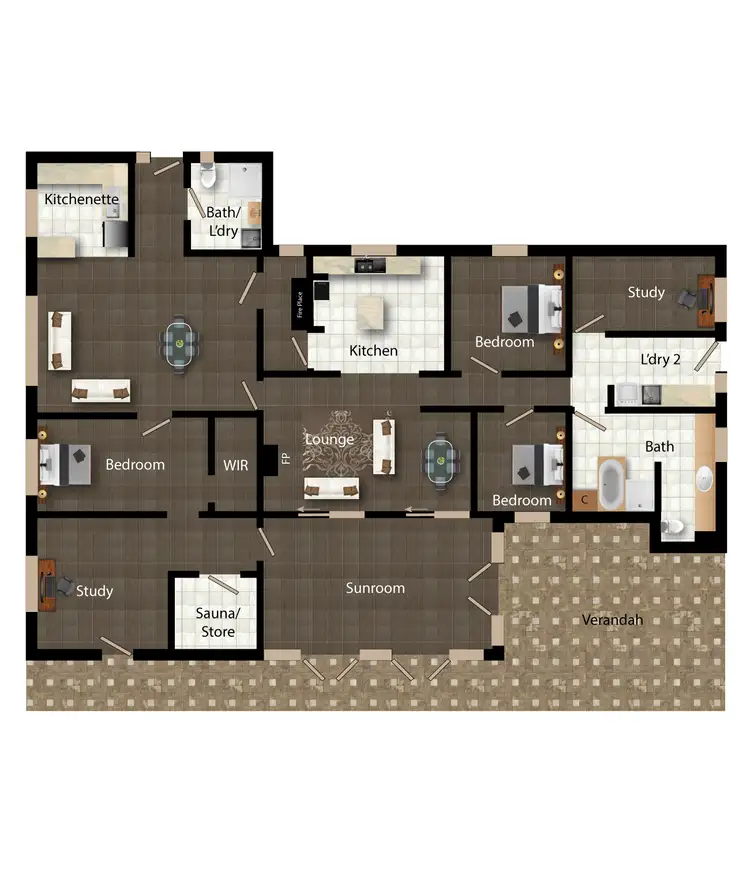Floorplan of Homely house listing, 18-20 Hayes Street, Queanbeyan NSW 2620