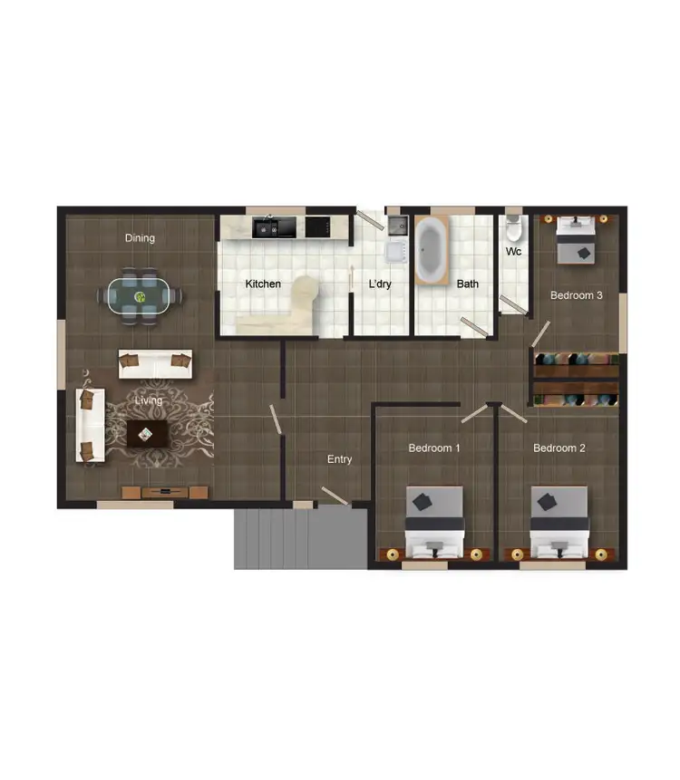 Floorplan of Homely house listing, 5 Ullamulla Crescent, Queanbeyan NSW 2620