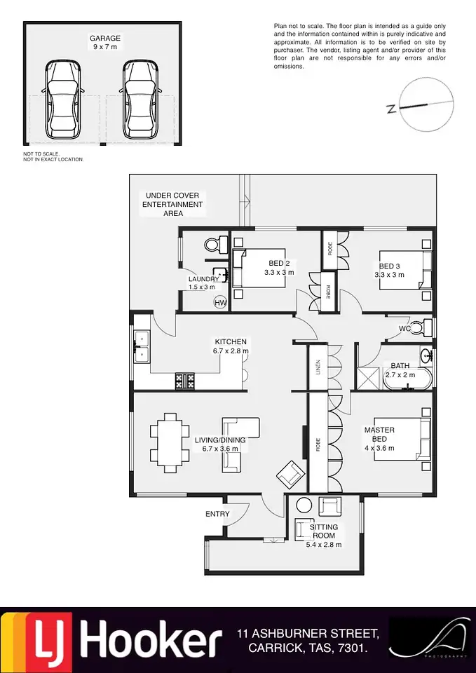 Floorplan of Homely house listing, 11 Ashburner Street, Carrick TAS 7291