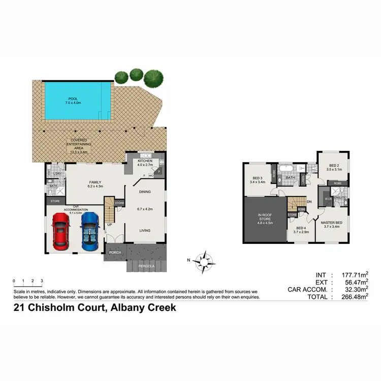 Floorplan of Homely house listing, 21 Chisholm Court, Albany Creek QLD 4035
