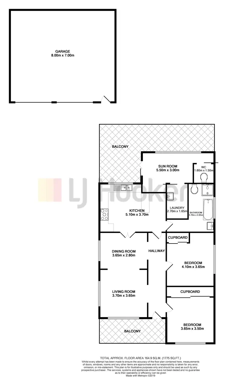 Floorplan of Homely house listing, 17 Doyle St, Cessnock NSW 2325
