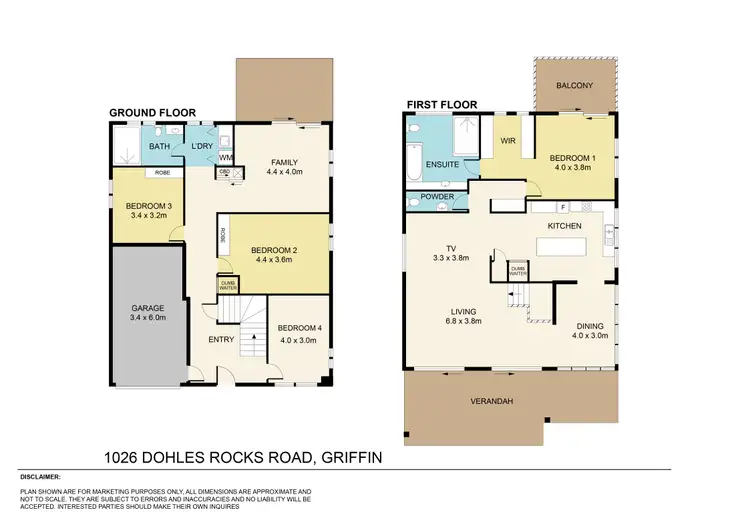Floorplan of Homely house listing, 1026 Dohles Rocks Road, Griffin QLD 4503
