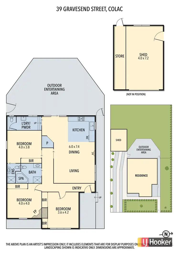 Floorplan of Homely house listing, 39 Gravesend Street, Colac VIC 3250