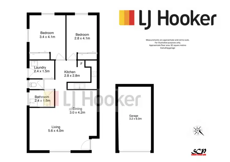 Floorplan of Homely unit listing, 7/692-696 Beach Road, Surf Beach NSW 2536
