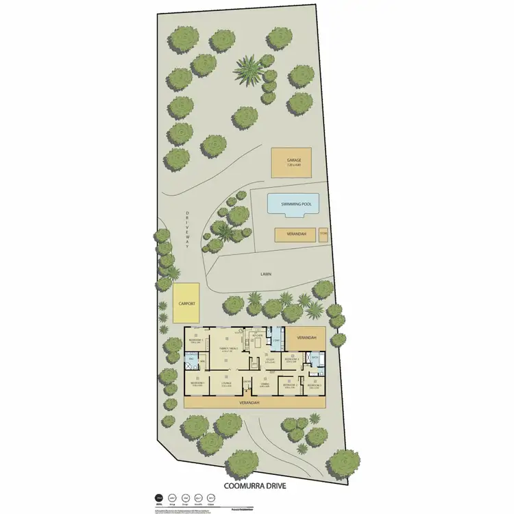 Floorplan of Homely house listing, 29 Coomurra Drive, Greenwith SA 5125
