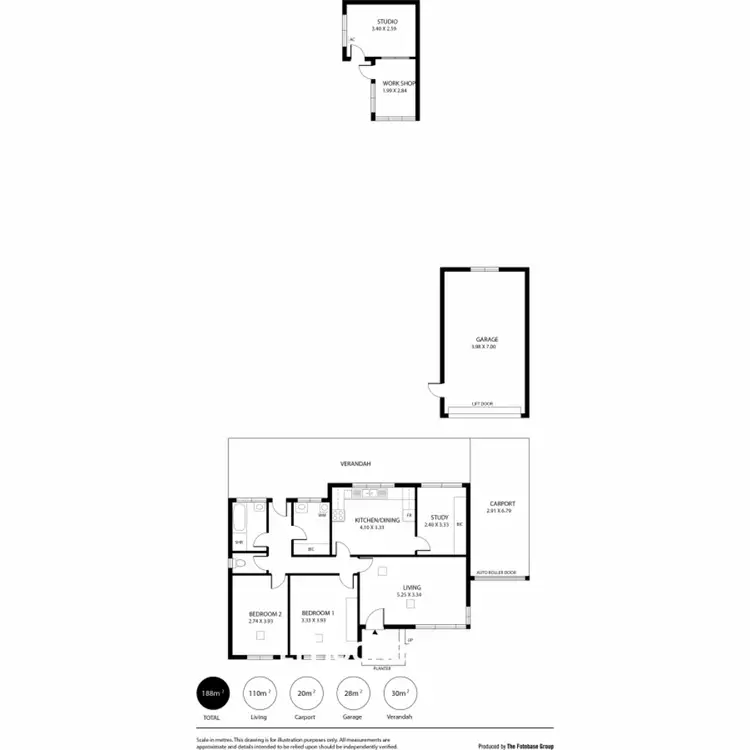 Floorplan of Homely house listing, 9 Justin Avenue, Northfield SA 5085