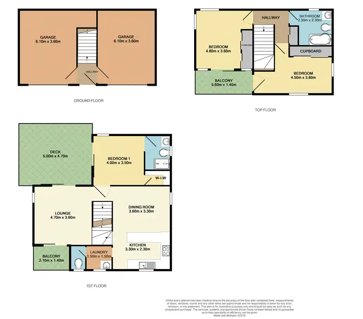 Floorplan of Homely townhouse listing, 26/4 Langdon Way, Mount Hutton NSW 2290